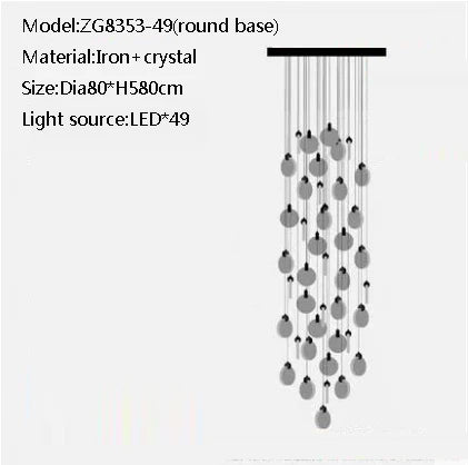 lustre en cristal design pour intérieur moderne et élégant