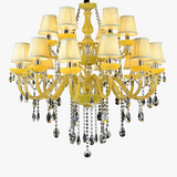 lustre en cristal fantaisie pour mariage moderne élégant