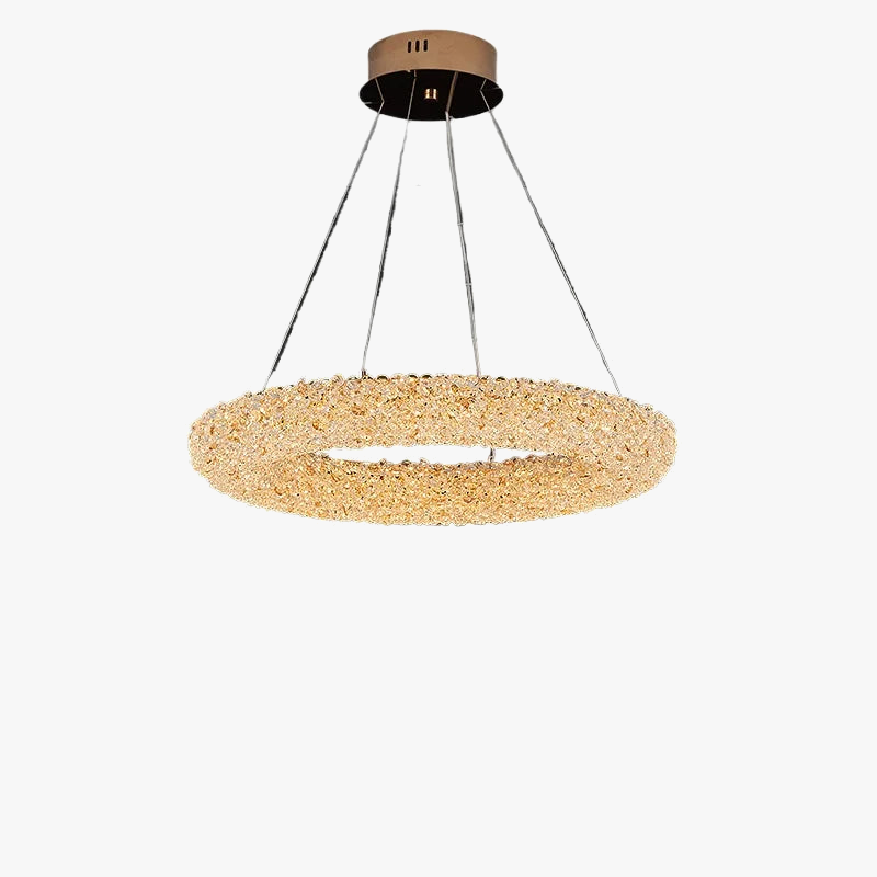 lustre en cristal k9 design élégant pour éclairage moderne