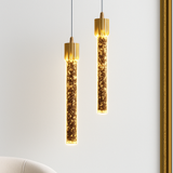 lustre en cristal led moderne pour décoration intérieure créative