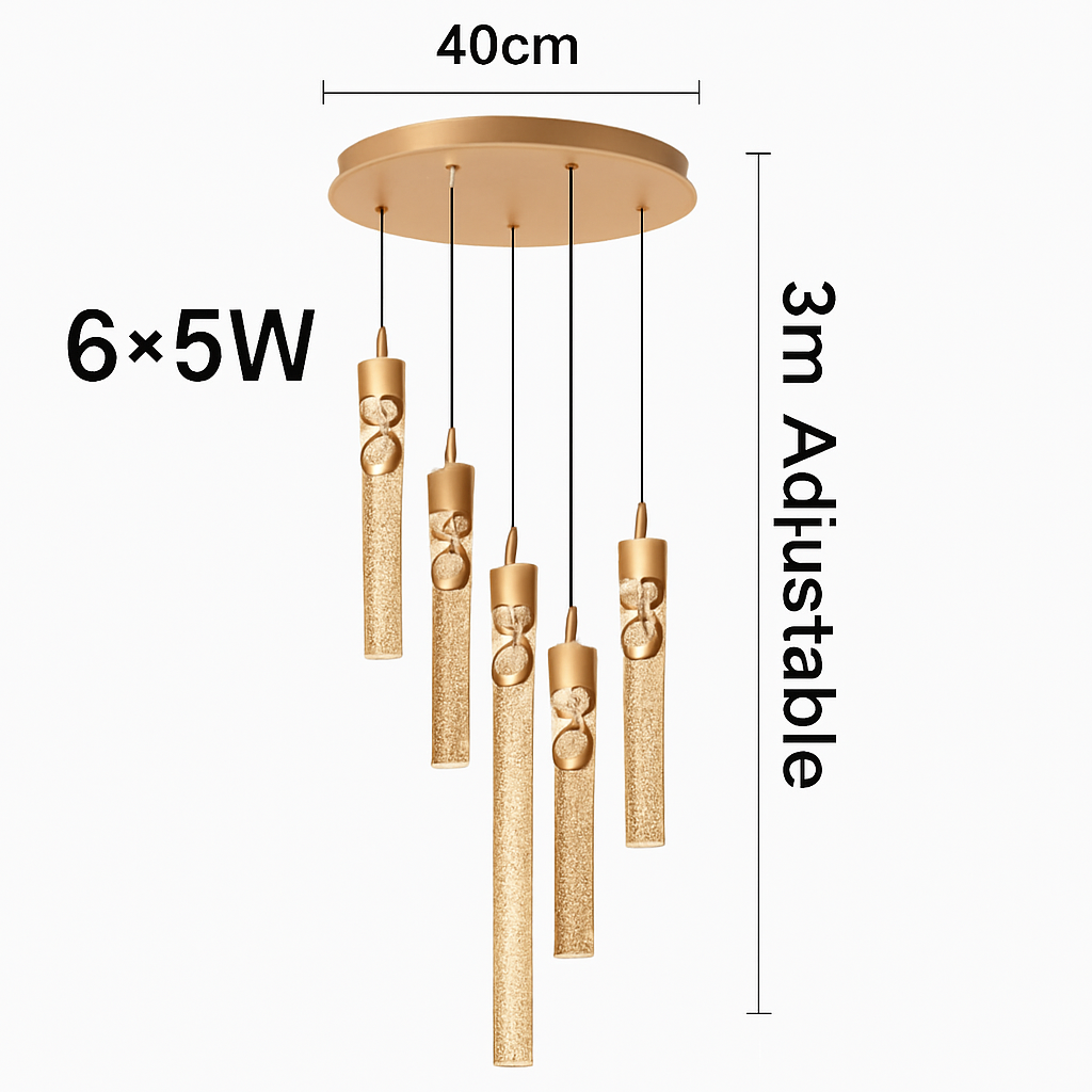 lustre en cristal led moderne pour décoration intérieure créative