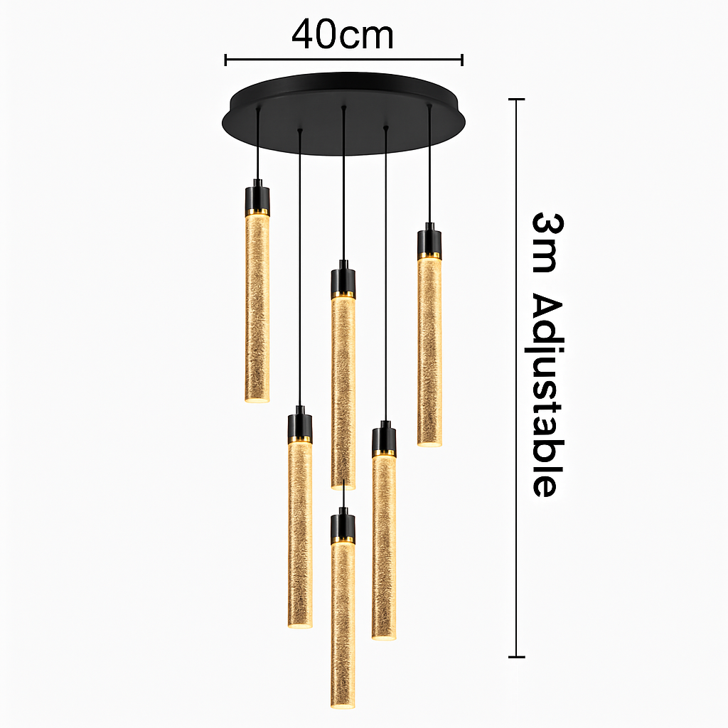 lustre en cristal led moderne pour décoration intérieure créative