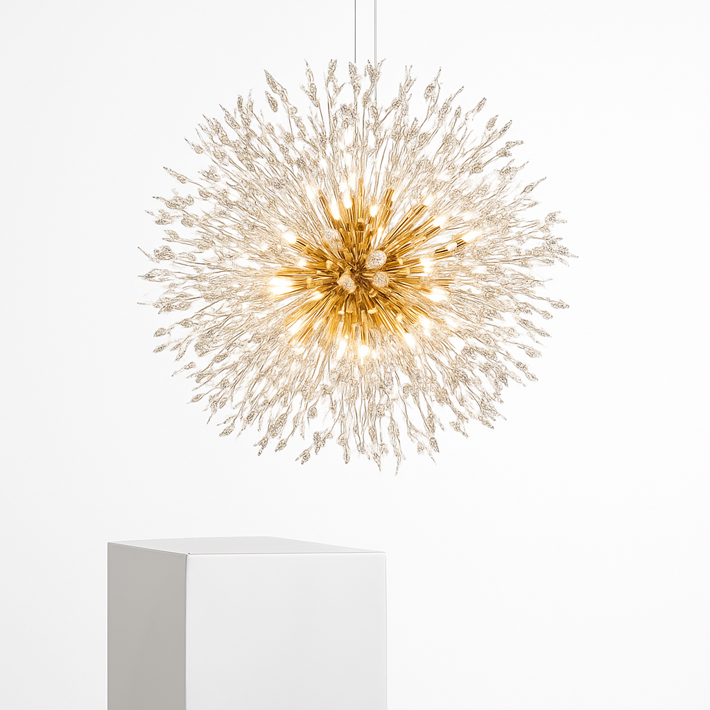 lustre en cristal moderne éclairage décoratif pour intérieur élégant