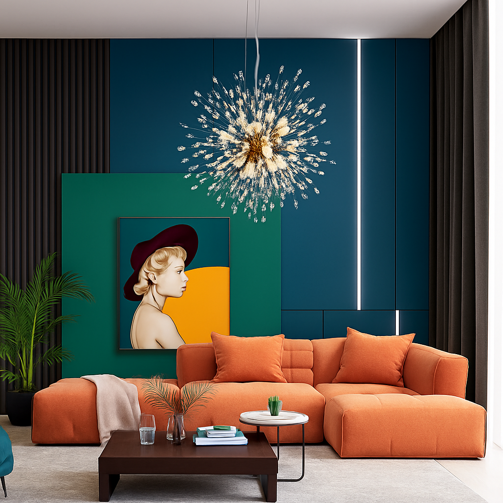 lustre en cristal moderne éclairage décoratif pour intérieur élégant