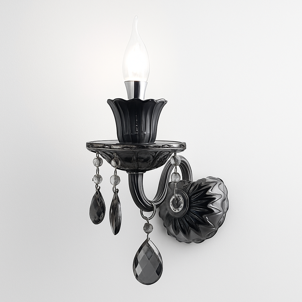 lustre en cristal moderne pour éclairage d'ambiance élégante