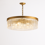 lustre en cristal moderne pour décoration contemporaine de luxe