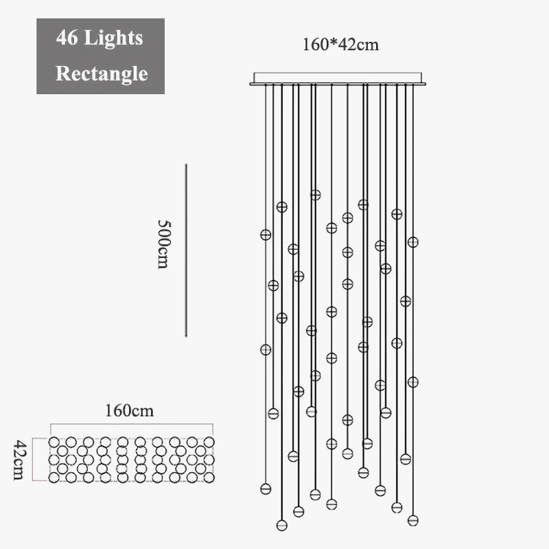 lustre en cristal moderne pour décoration intérieure suspendue