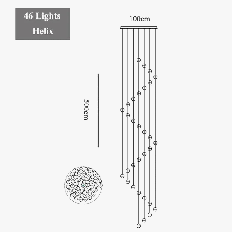lustre en cristal moderne pour décoration intérieure suspendue