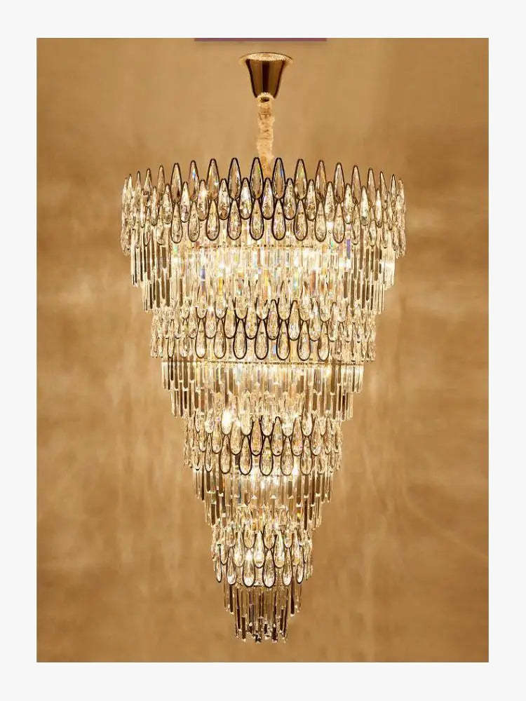 lustre en cristal pour un éclairage élégant et moderne