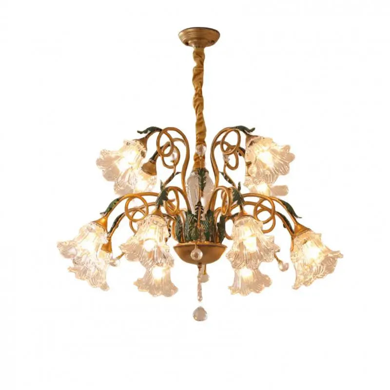 lustre en cristal rustique pour éclairage intérieur industriel