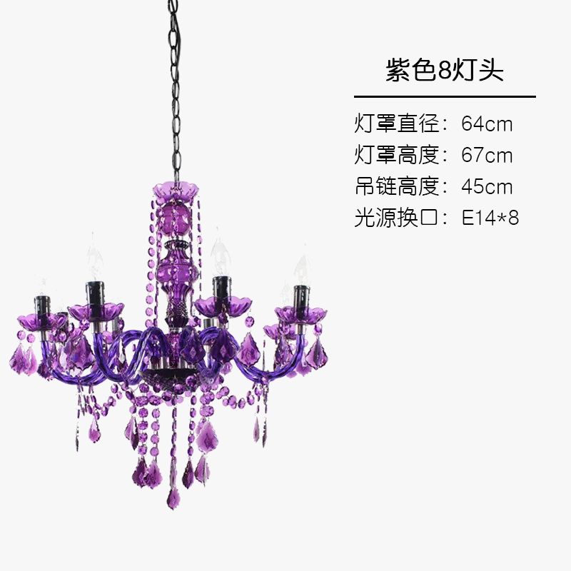 lustre en fer à fleurs colorées pour enfants