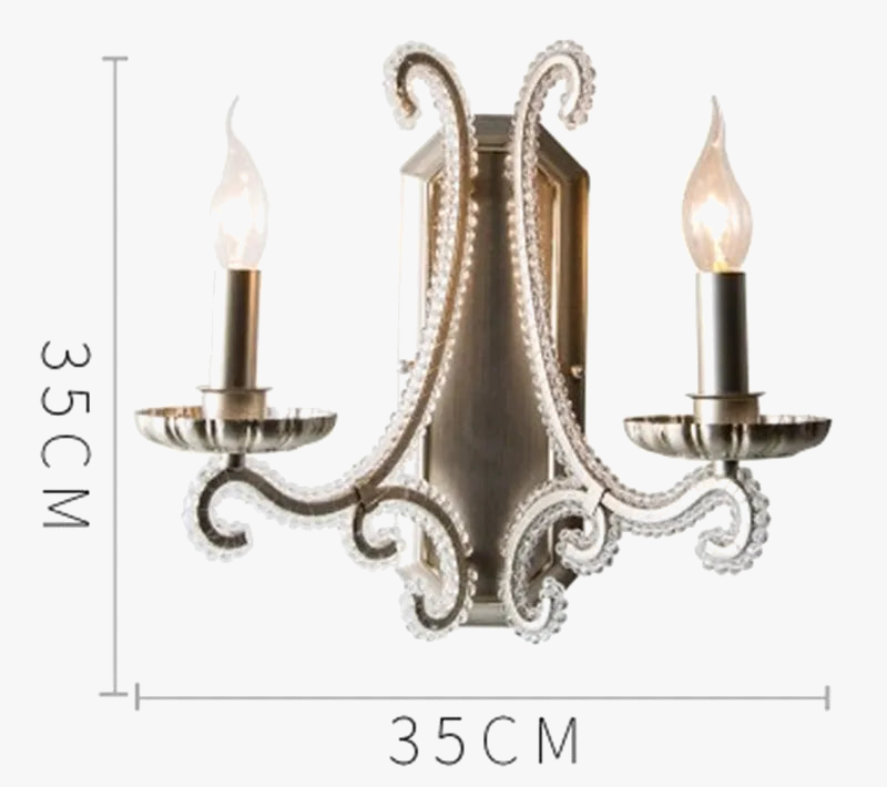 lustre en métal coulé rétro pour éclairage intérieur en fer forgé