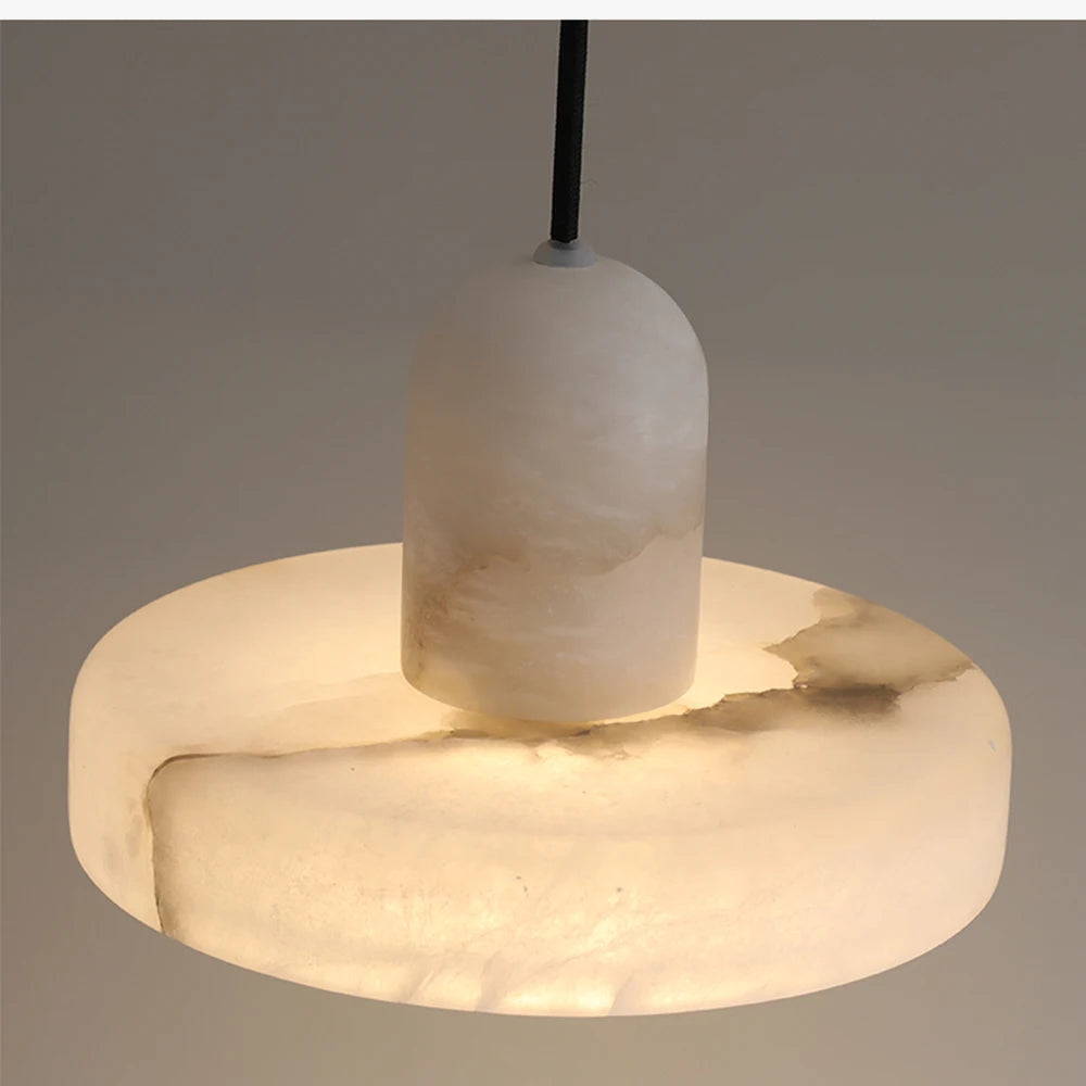 lustre en marbre espagnol de luxe tout en cuivre pour restaurant b & b