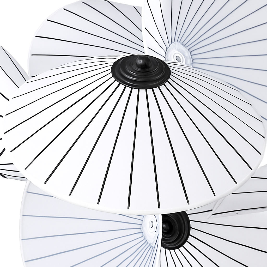 lustre 	 en tissu design éclairage maison fil réglable