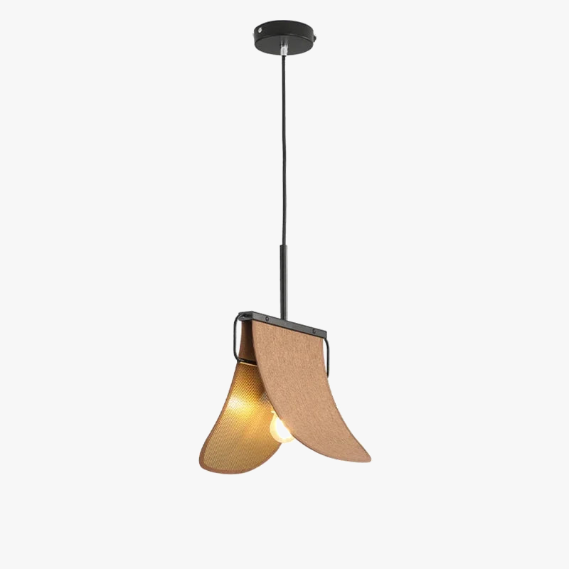 lustre en tissu style chinois pour restaurant et café