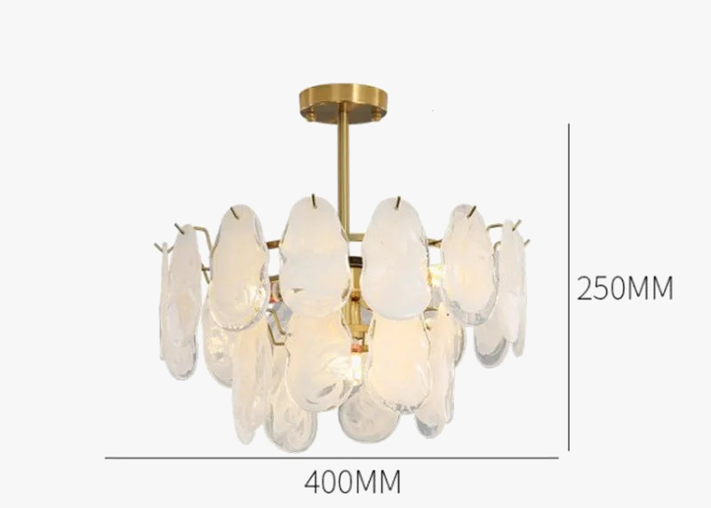 lustre en verre de luxe pour éclairage créatif et décoratif