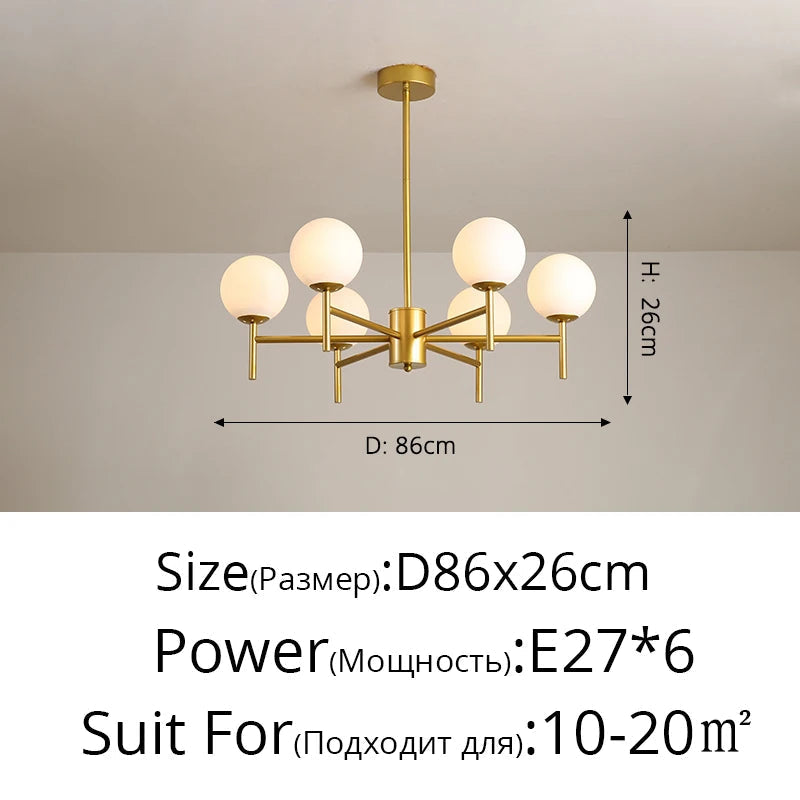 lustre en verre design médiéval pour décoration intérieure moderne