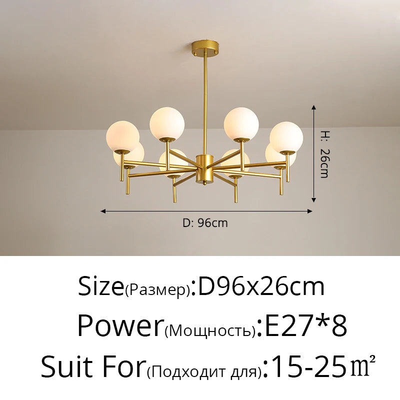 lustre en verre design médiéval pour décoration intérieure moderne