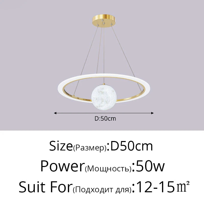 lustre en verre design nordique éclairage intérieur créatif décoratif