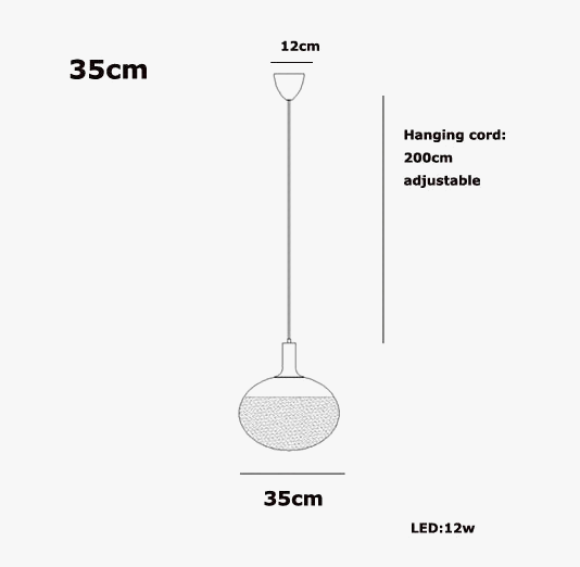 lustre en verre mat éclairage moderne pour intérieur design