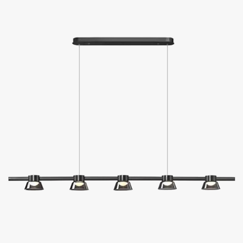 lustre en verre minimaliste italien pour intérieur moderne
