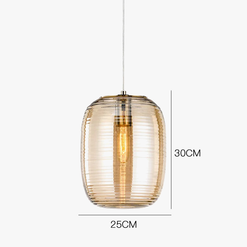 lustre en verre moderne led minimaliste luminaire suspendu art