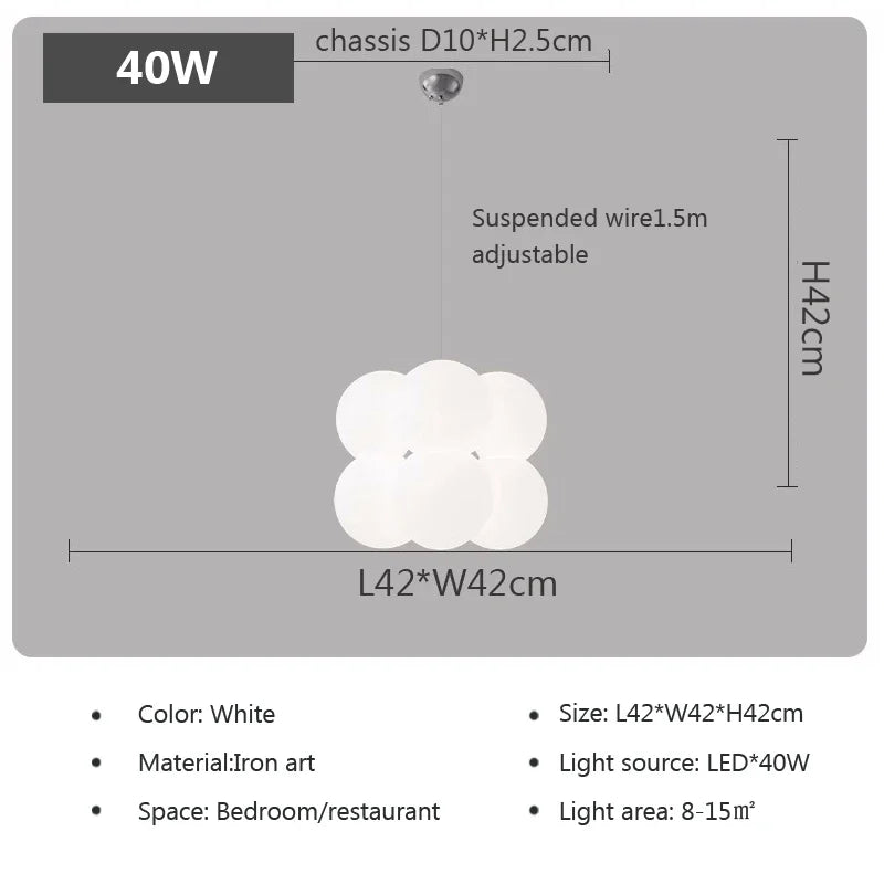 lustre en verre moderne pour décoration intérieure élégante