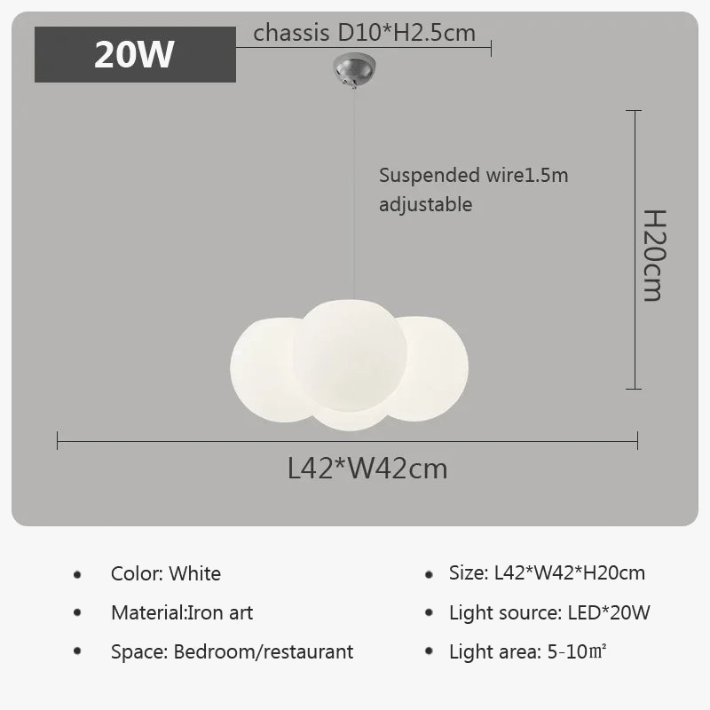 lustre en verre moderne pour décoration intérieure élégante