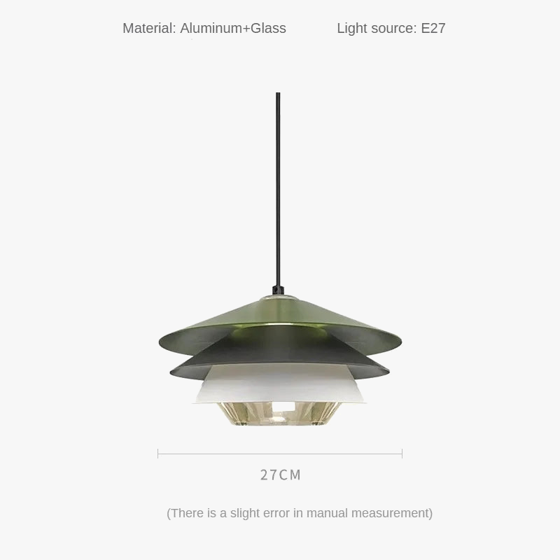lustre en verre pour ambiance nordique élégante et moderne