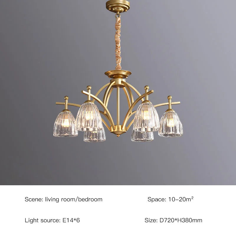 lustre en verre rétro pour une ambiance élégante et lumineuse