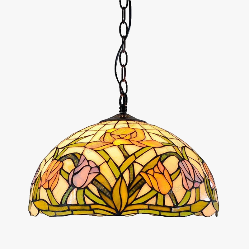 lustre en verre style antique pour restaurant et café