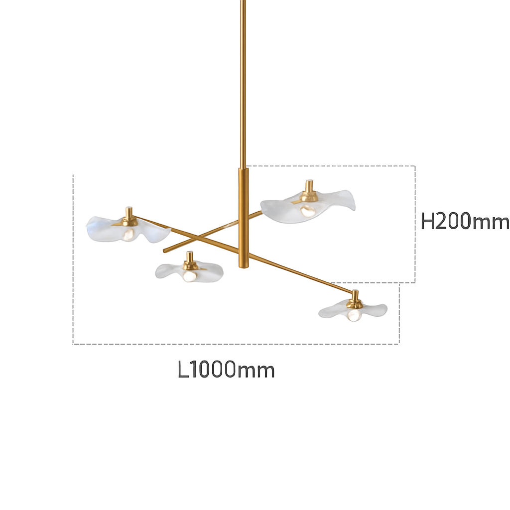 lustre en verre suspension métal hauteur réglable éclairage
