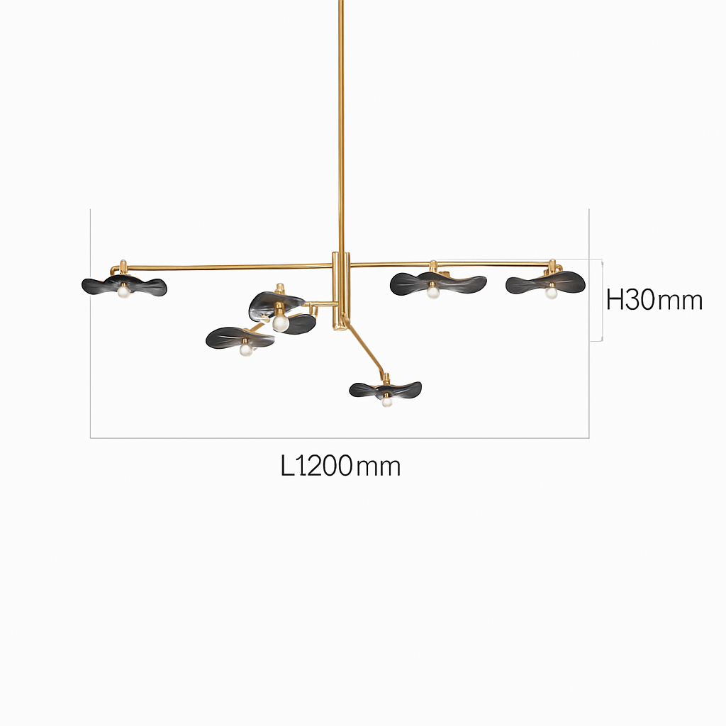 lustre en verre suspension métal hauteur réglable éclairage