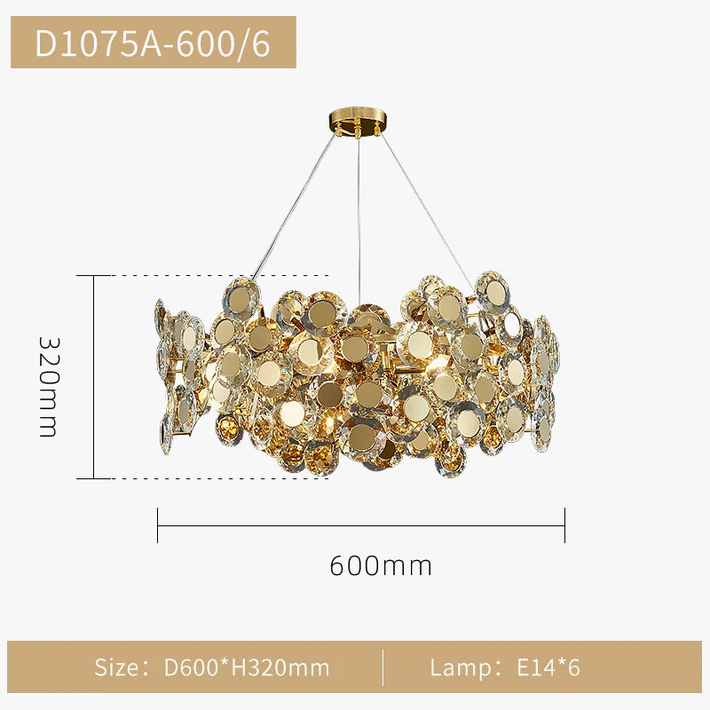 lustre en verre tournesol luxe design créatif pour espace moderne