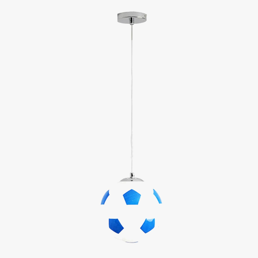 lustre enfant dessin animé football et basket décor lumineux