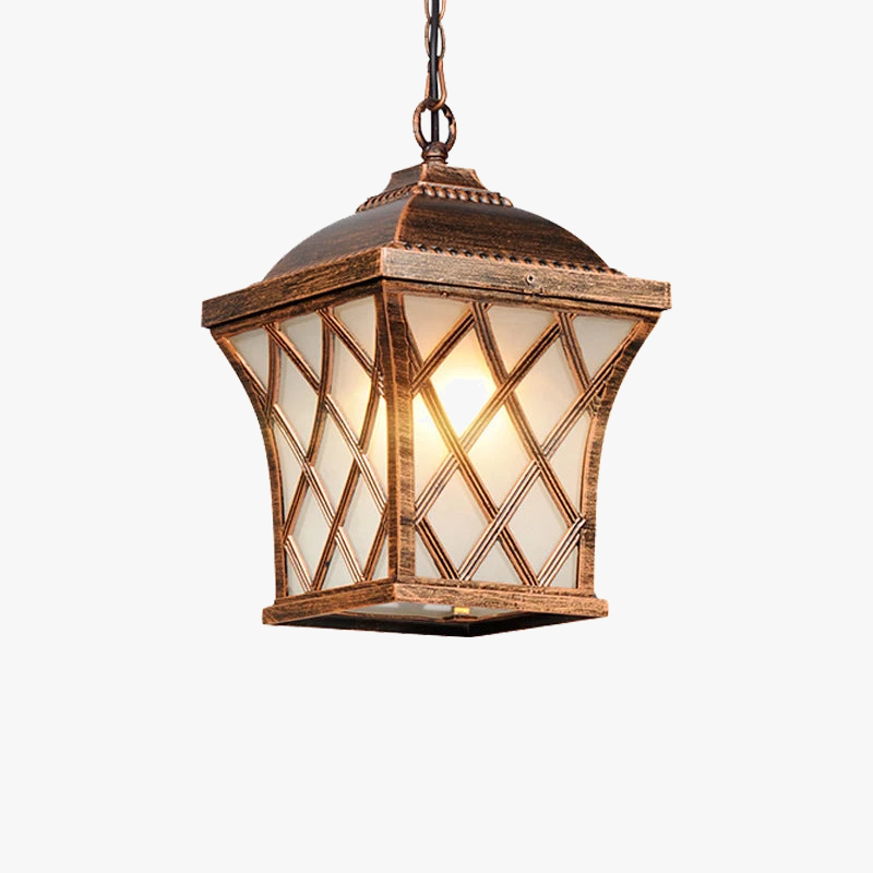 Lustre extérieur européen étanche