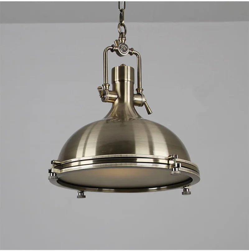 lustre industriel en fer style nordique pour cadeaux de nouvel an