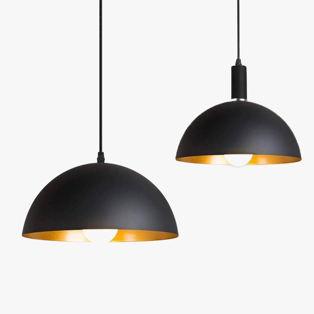 lustre industriel rétro led en fer nordique suspension éclairage