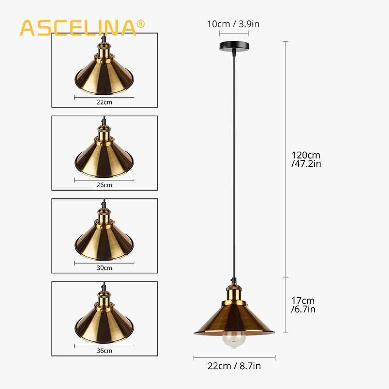 lustre industriel rétro à trois têtes suspendues pour maison