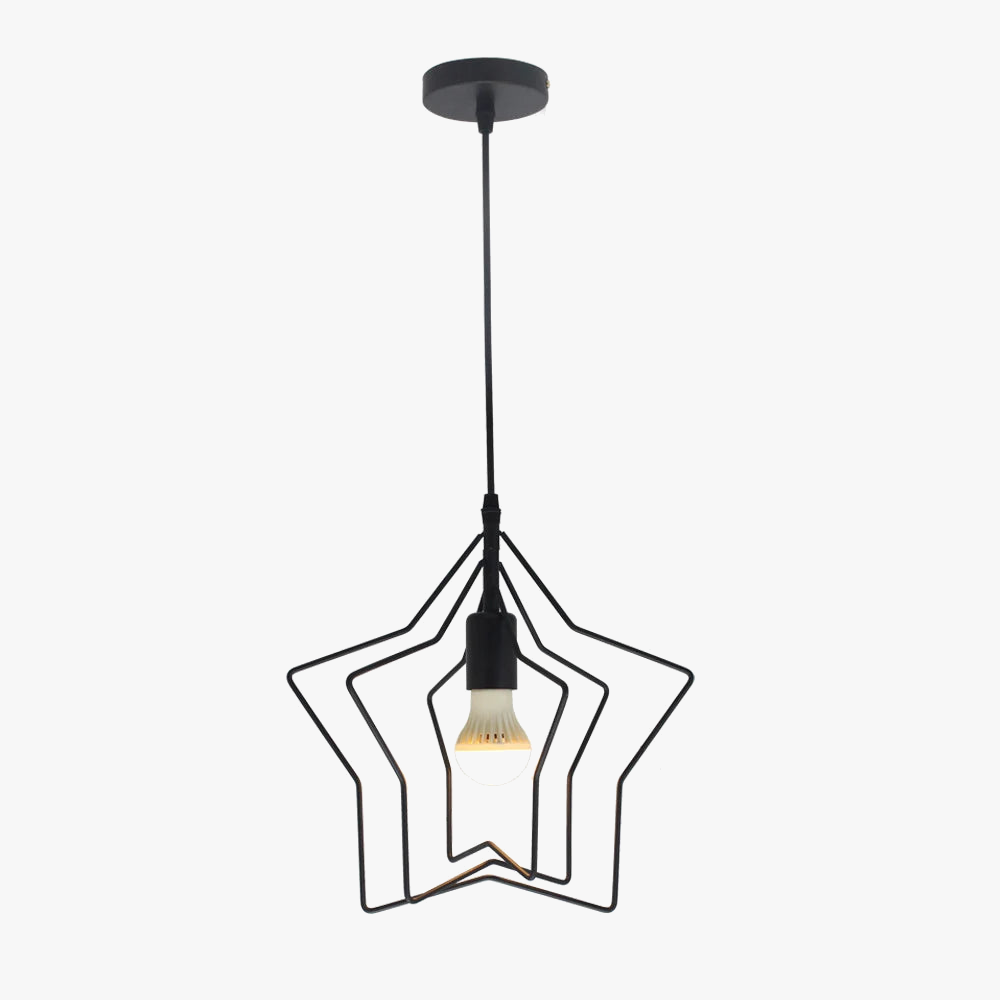 lustre industriel vintage en métal pour éclairage rétro intérieur