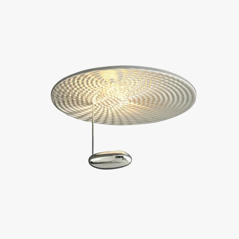 lustre italien moderne minimaliste créatif réflexion diffuse haricot lumière