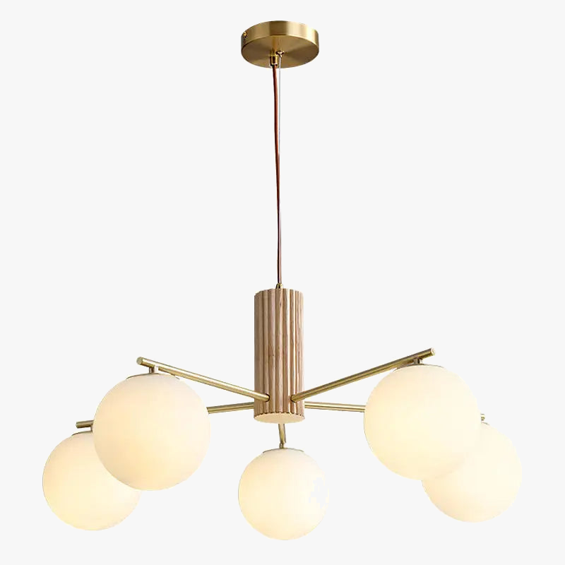 lustre japonais en cuivre style rétro médiéval pour intérieur élégant