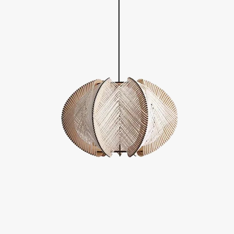 lustre japonais en rotin luminaire suspendu élégant et naturel