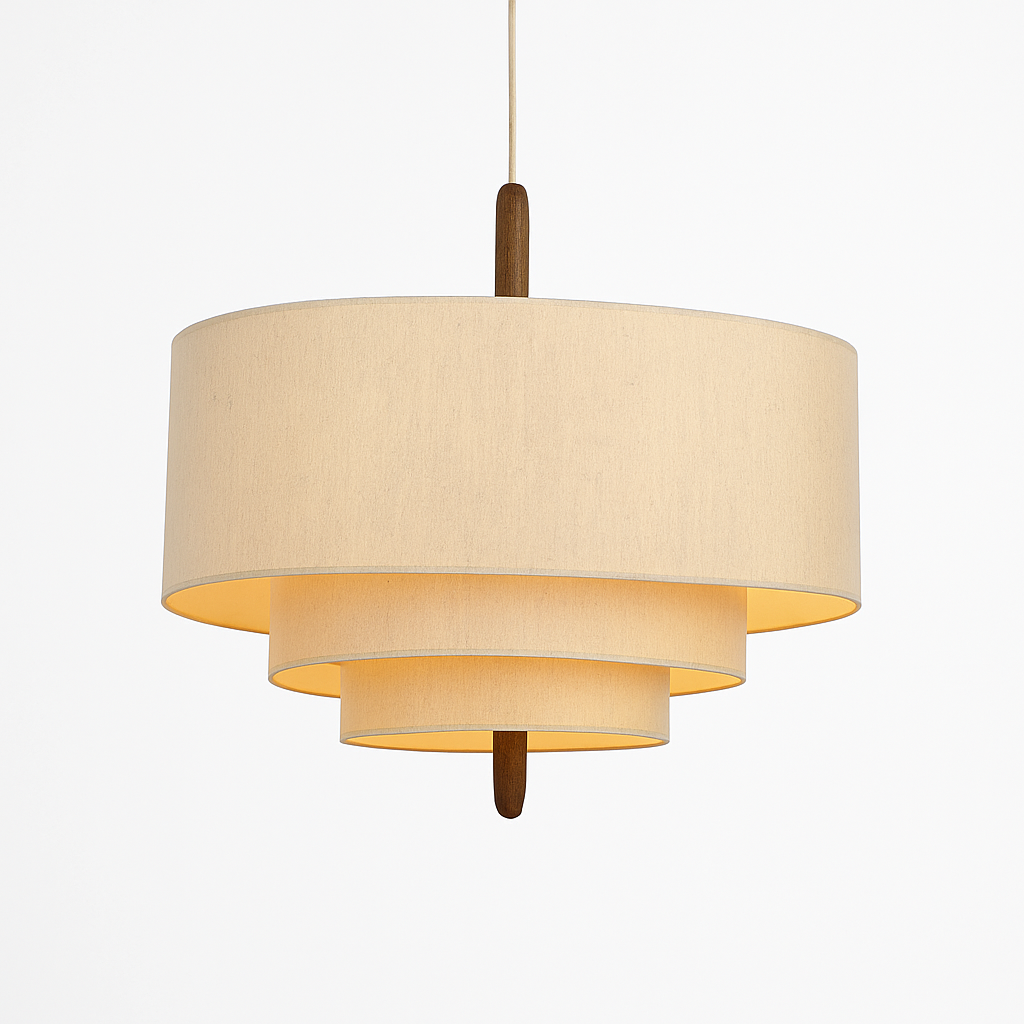 lustre japonais suspendu style rétro pour salon et restaurant