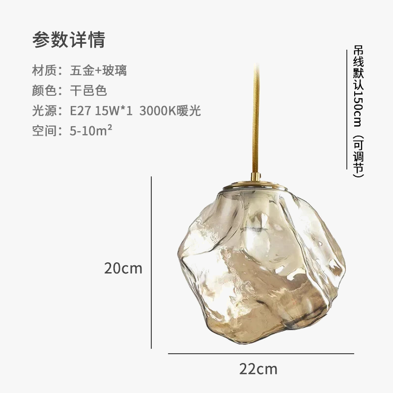 lustre à lave créatif pour bar et restaurant avec couleurs réglables