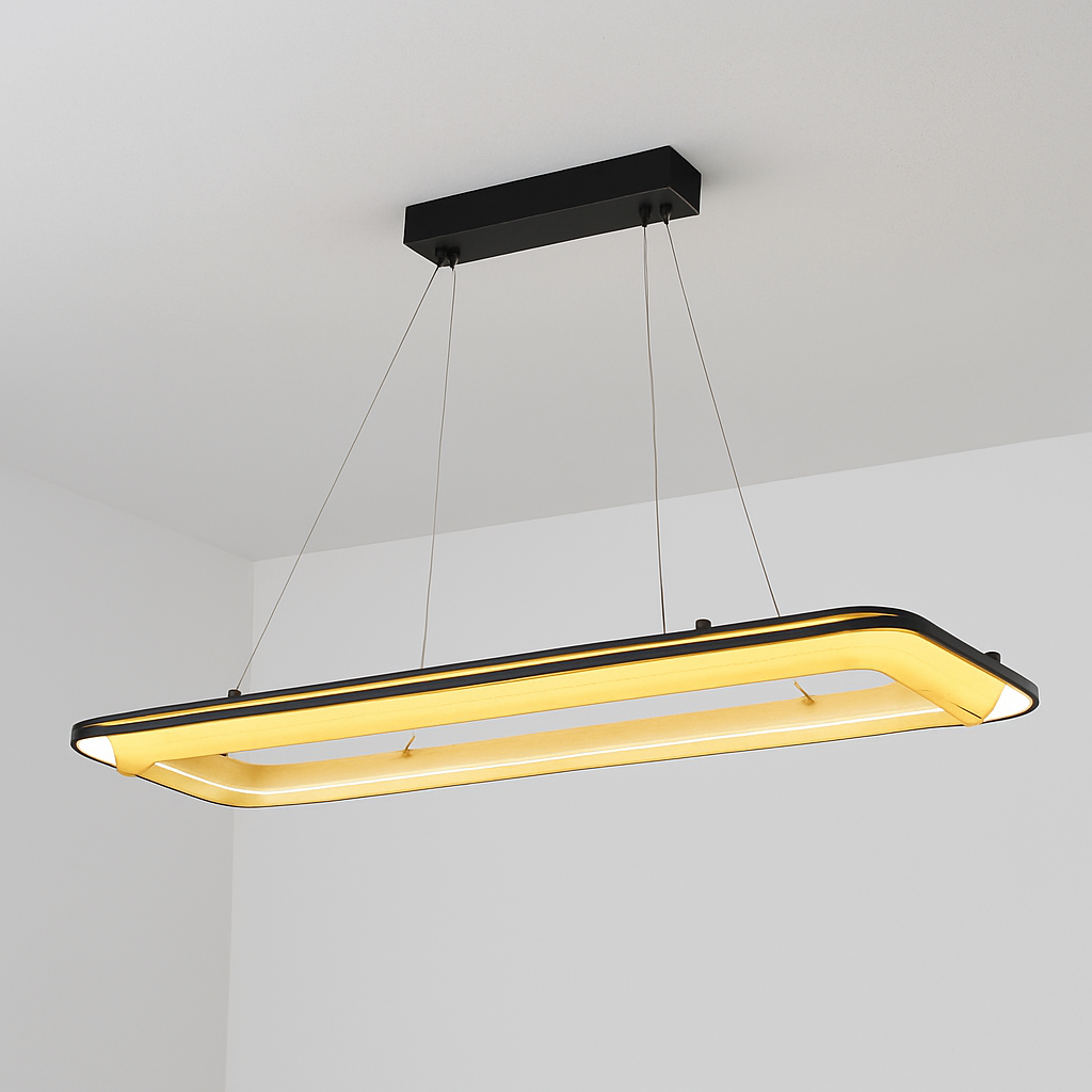 lustre led circulaire de luxe pour décoration intérieure moderne