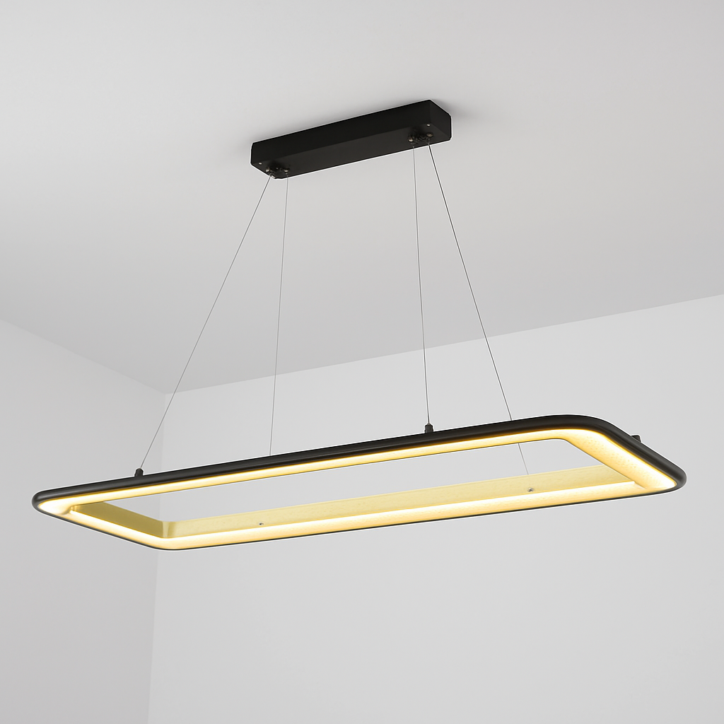 lustre led circulaire de luxe pour décoration intérieure moderne
