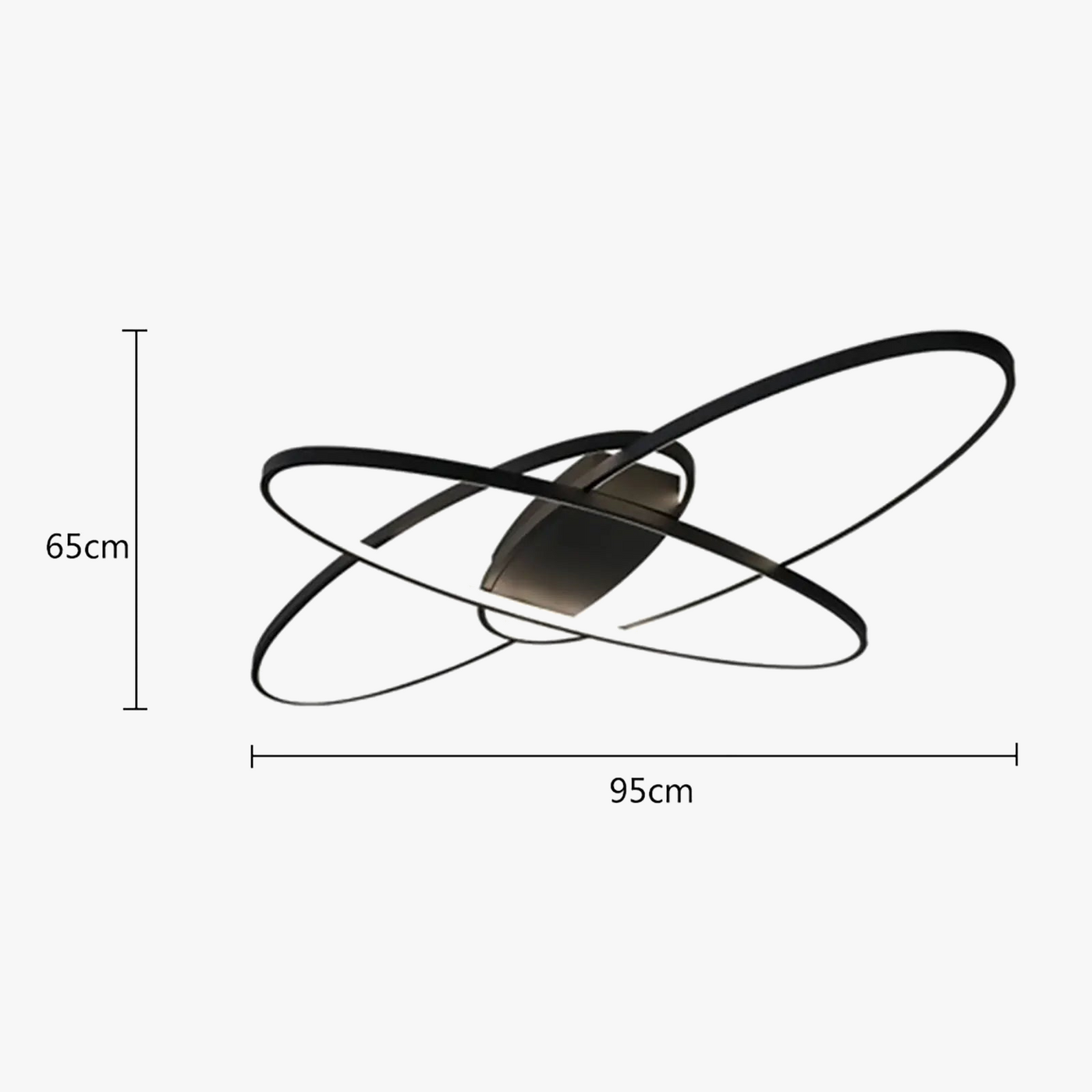 lustre led créatif luminaire de suspension plafonnier
