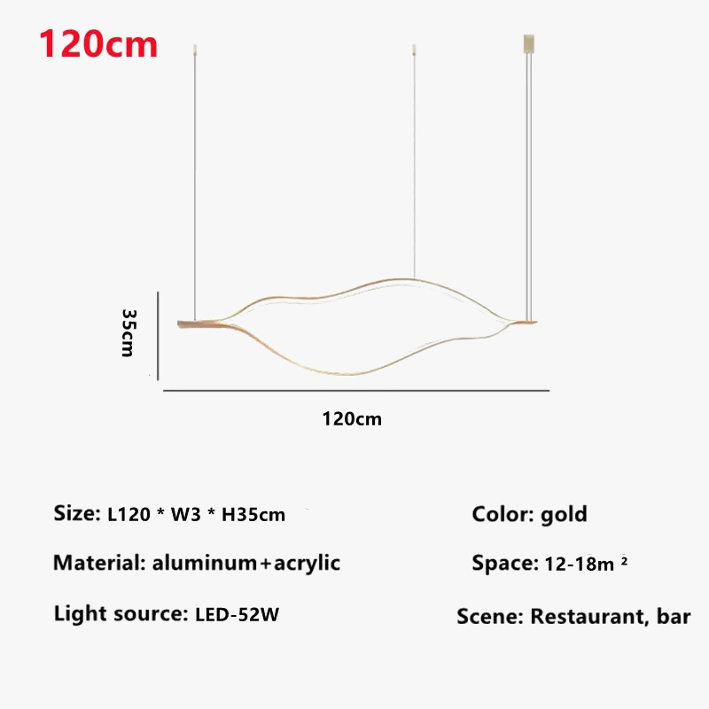 lustre led créatif postmoderne en forme de lèvre