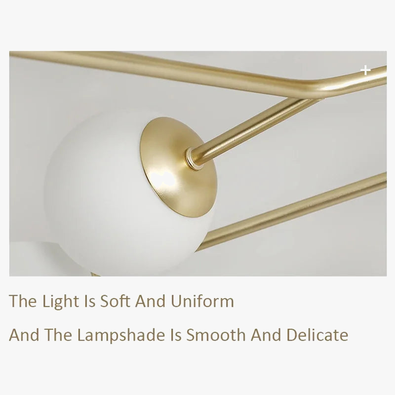 lustre led créatif pour éclairage intérieur moderne
